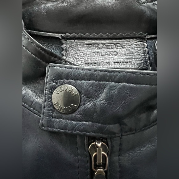 PRADA Smooth Leather Jacket - Picture 10 of 17